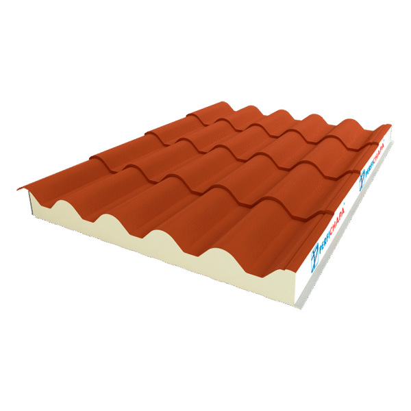 Painel imitação telha